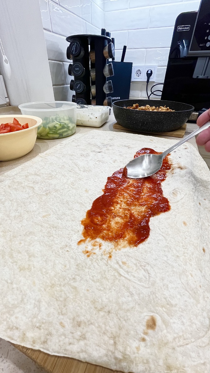 На лаваш шашлычный соус 