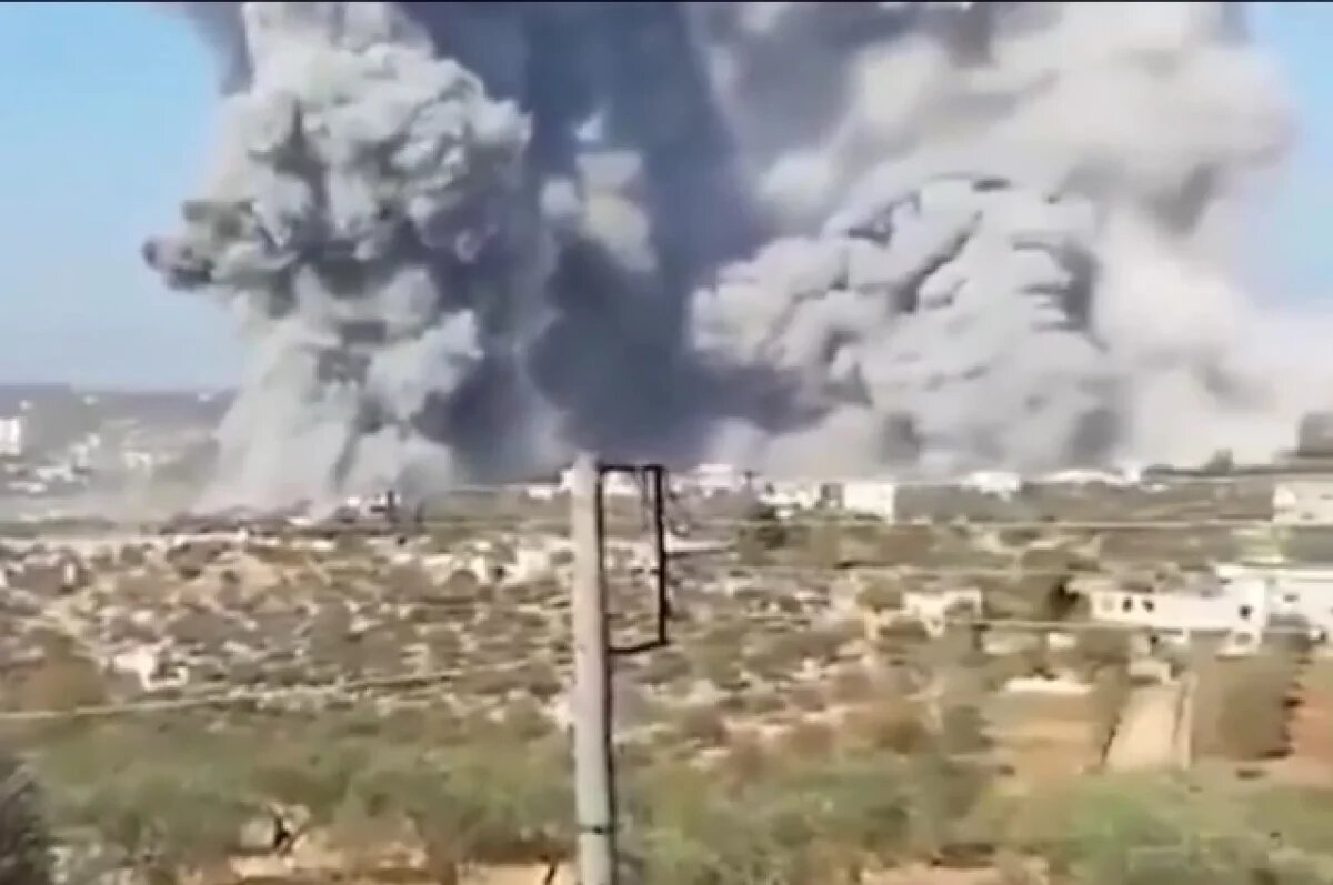    Syria TV: пять человек погибли при взрыве на складе в сирийском Идлибе