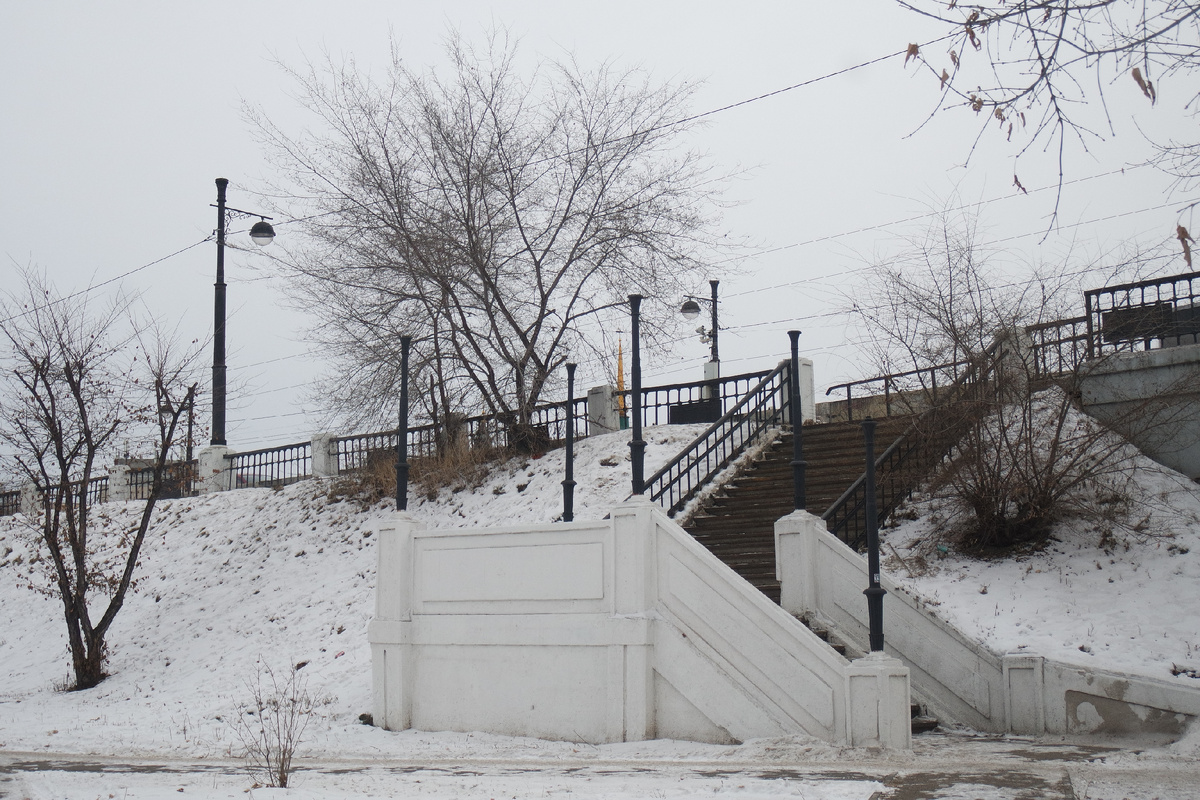 спуск с Глазковского моста