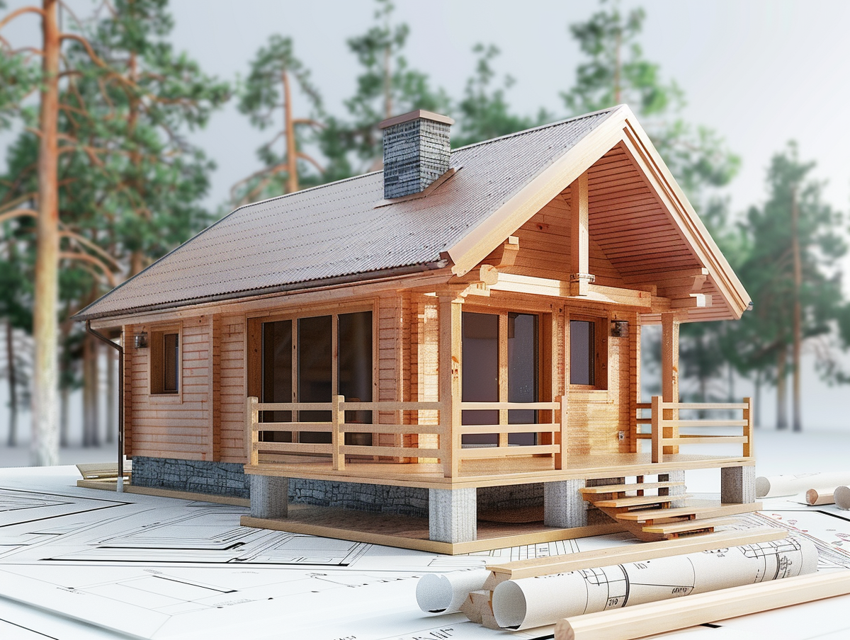 Каркасно щитовые дома до 100 м2 под ключ за 7 дней