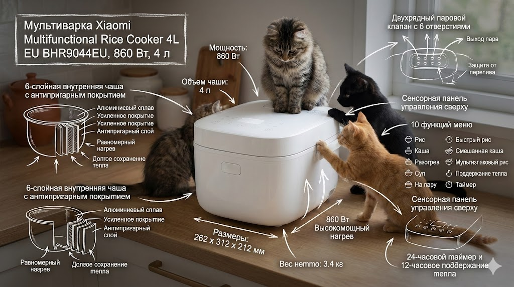 Мультиварка: отличная техника, но не для похудения