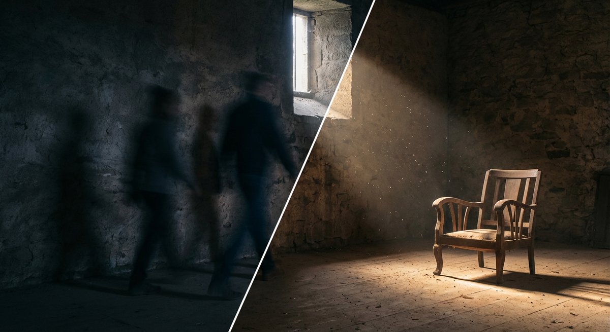 Тишина против движения: мгновение перед бурей, когда всё напряжено до предела.