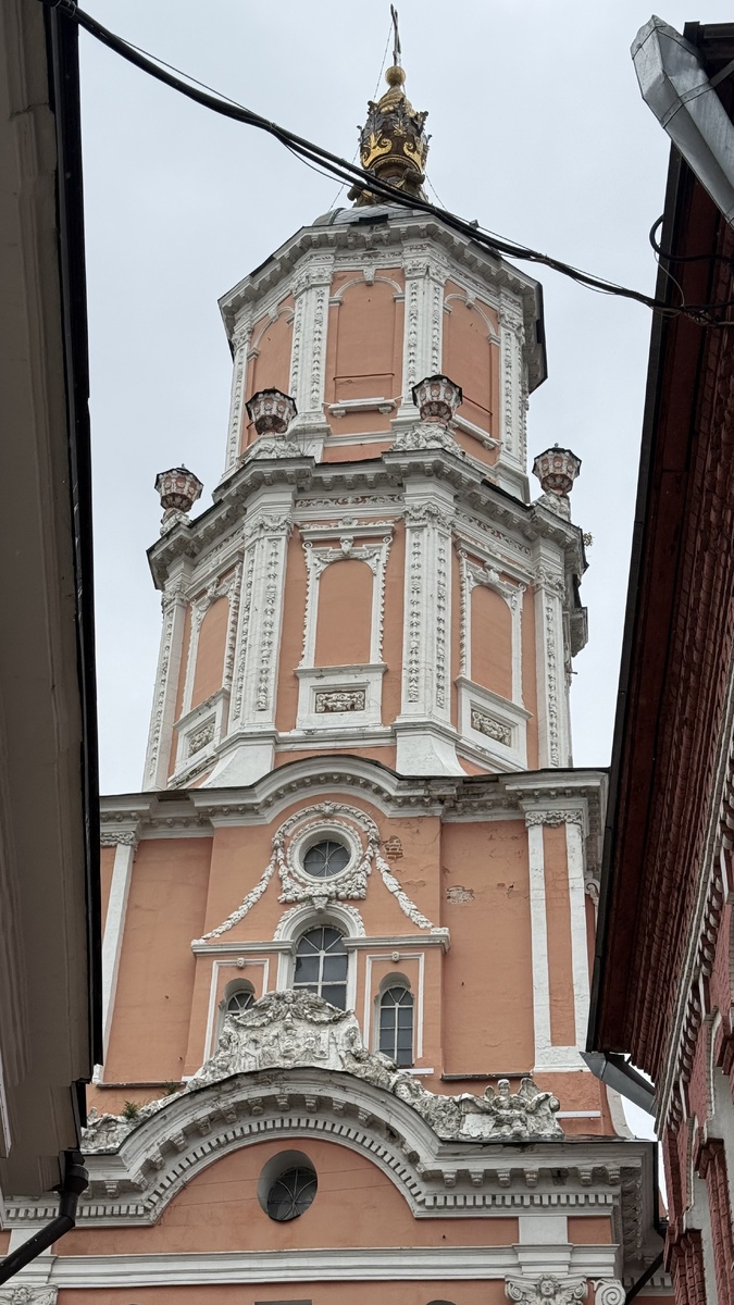 вид из Архангельского переулка