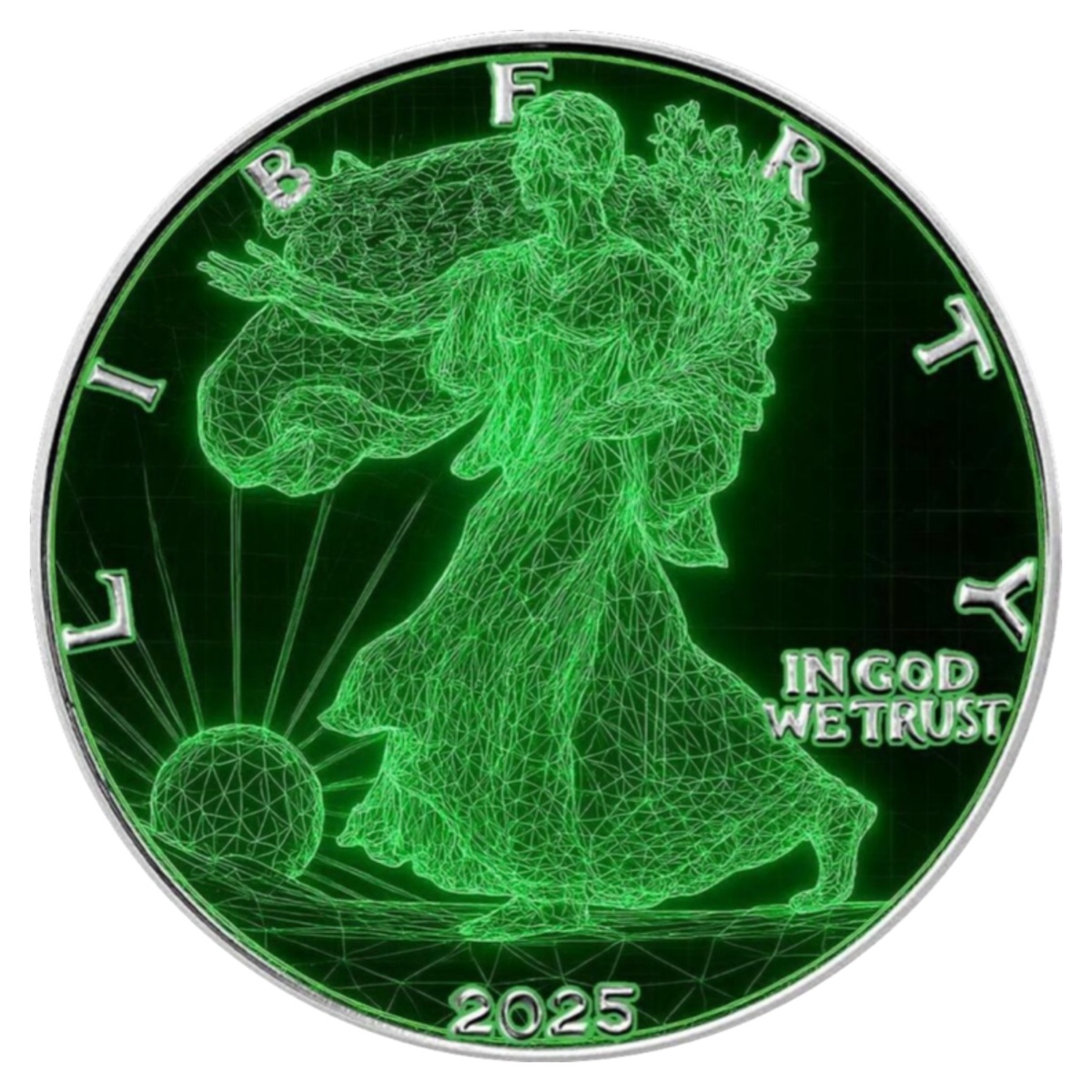 1 доллар США 2025 года (реверс). Источник: ma-shops.co.uk