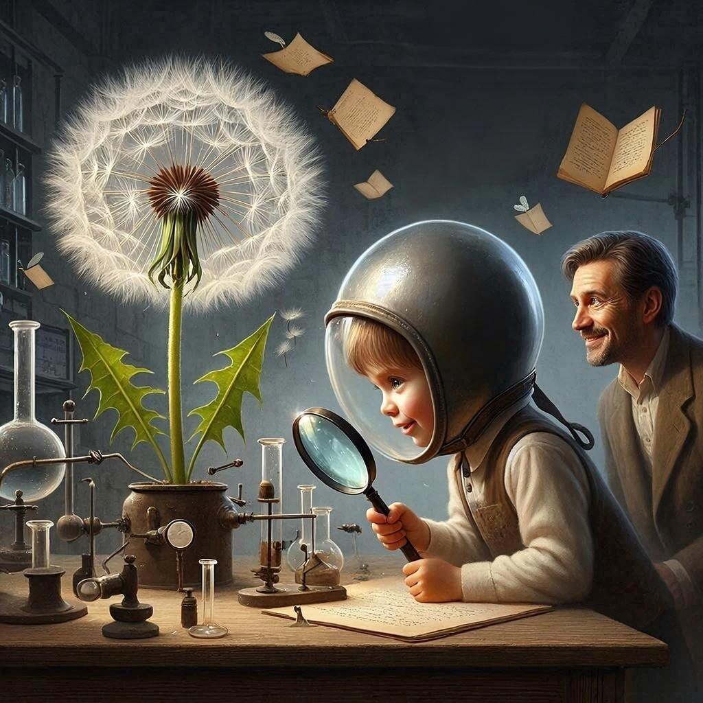 Смотрите на мир глазами ребёнка — как на бесконечно увлекательную загадку, которую вы разгадываете вместе. И в этом совместном поиске рождается не только мысль, но и самая прочная связь на свете.