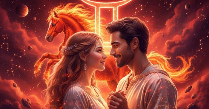 Гороскоп Близнецы-женщины на 2026 год: Чем удивит Красная Огненная Лошадь? Фото © Nano Banana AI