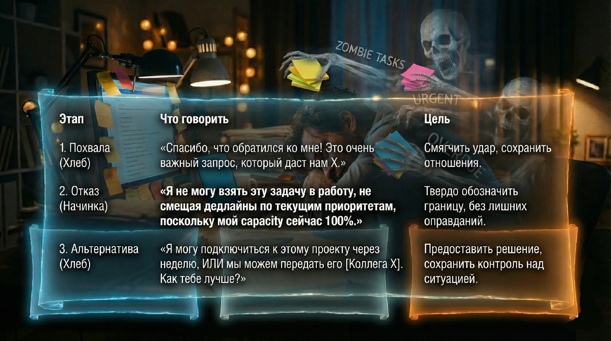 Не бери у него тикеты задач!