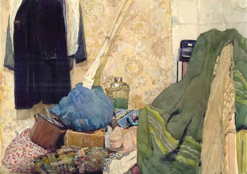 Г.М.Добров. Старая ель зимой. 1959.