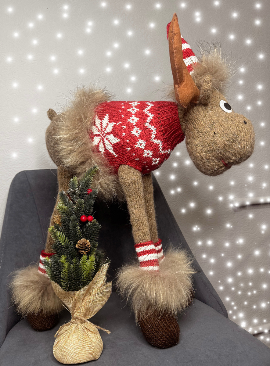 Если вам понравился олень и вы хотите отблагодарить мастера за работу или просто на подарок к праздникам, то можете прислать донат. Буду благодарна за каждый отклик.