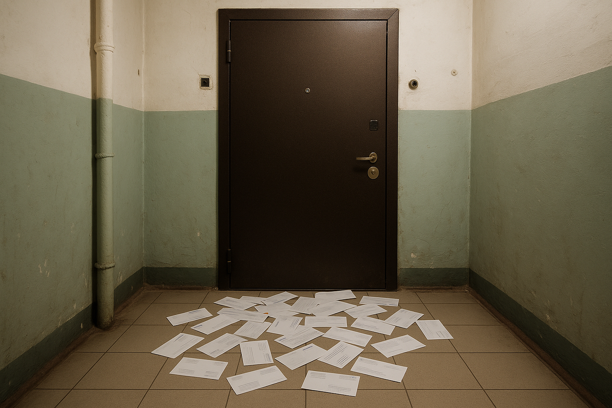 Уведомления о задолженности