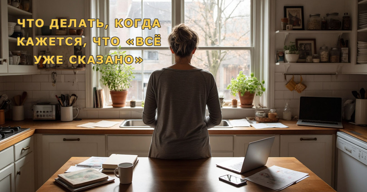 как черпать вдохновение без выгорания