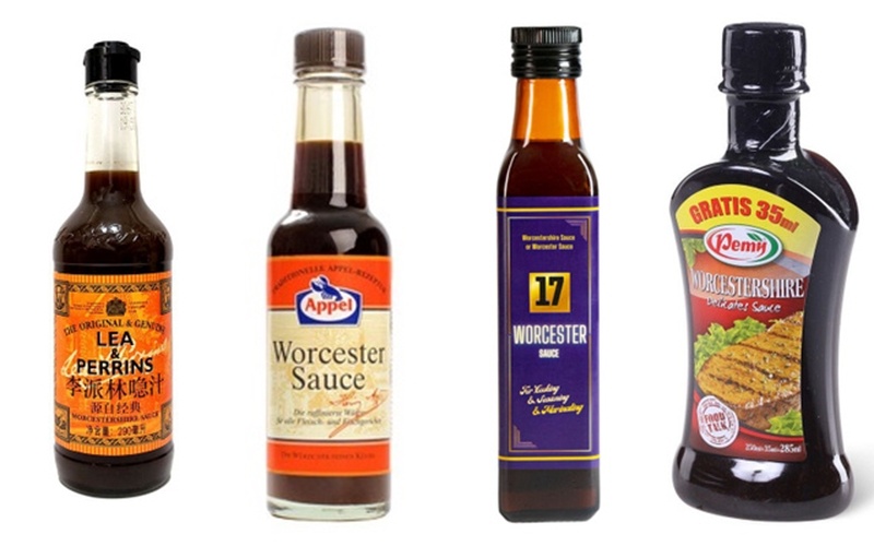 Соусы Ворчестер разных брендов