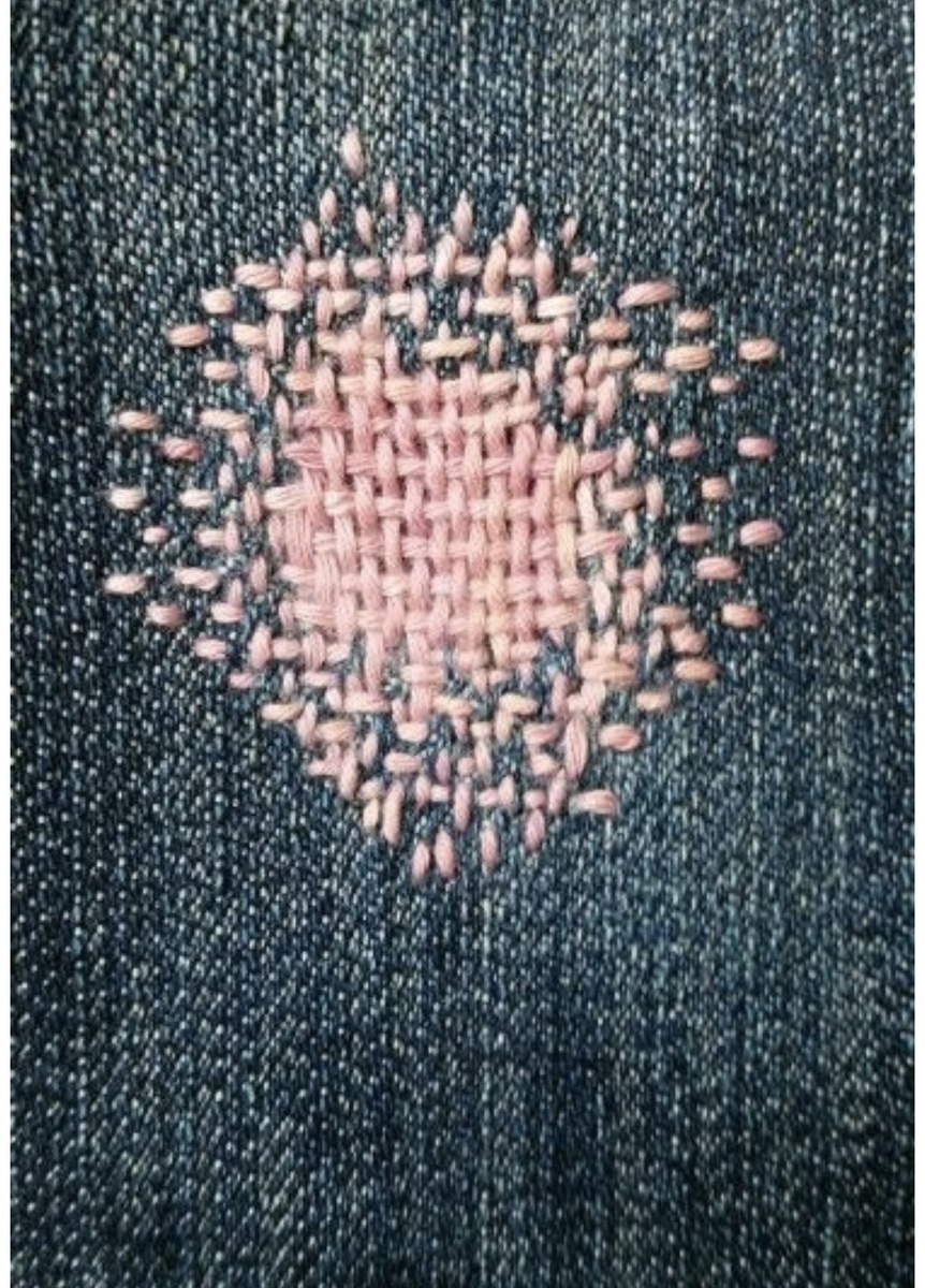 Разве можно сказать что на этом месте была дырка.