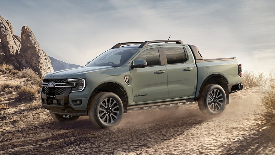    На фото: посвежевший пикап Ford Ranger Platinum