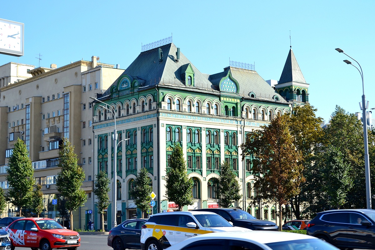 Москва, Большая Сухаревская площадь (Садовое Кольцо), дом Миансаровой. Фото автора канала 