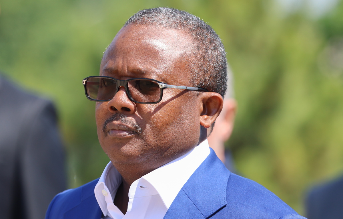    Президент Гвинеи-Бисау Умару Сисоку Эмбало  Елена Афонина/ТАСС