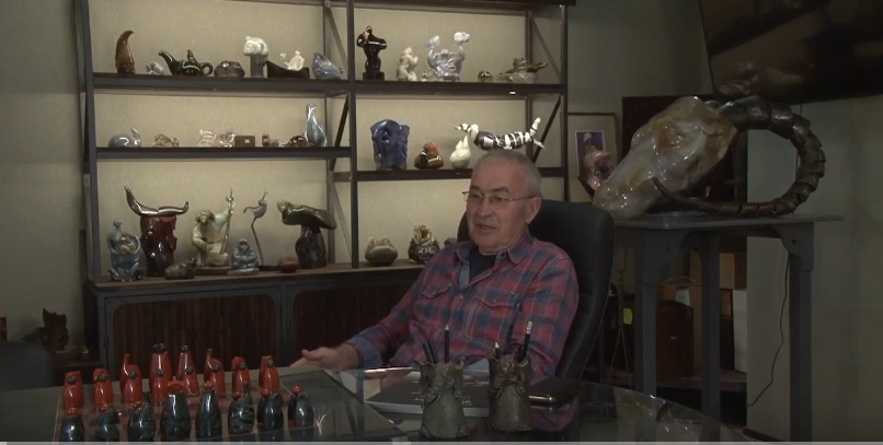 Скульптор Сергей Фалькин