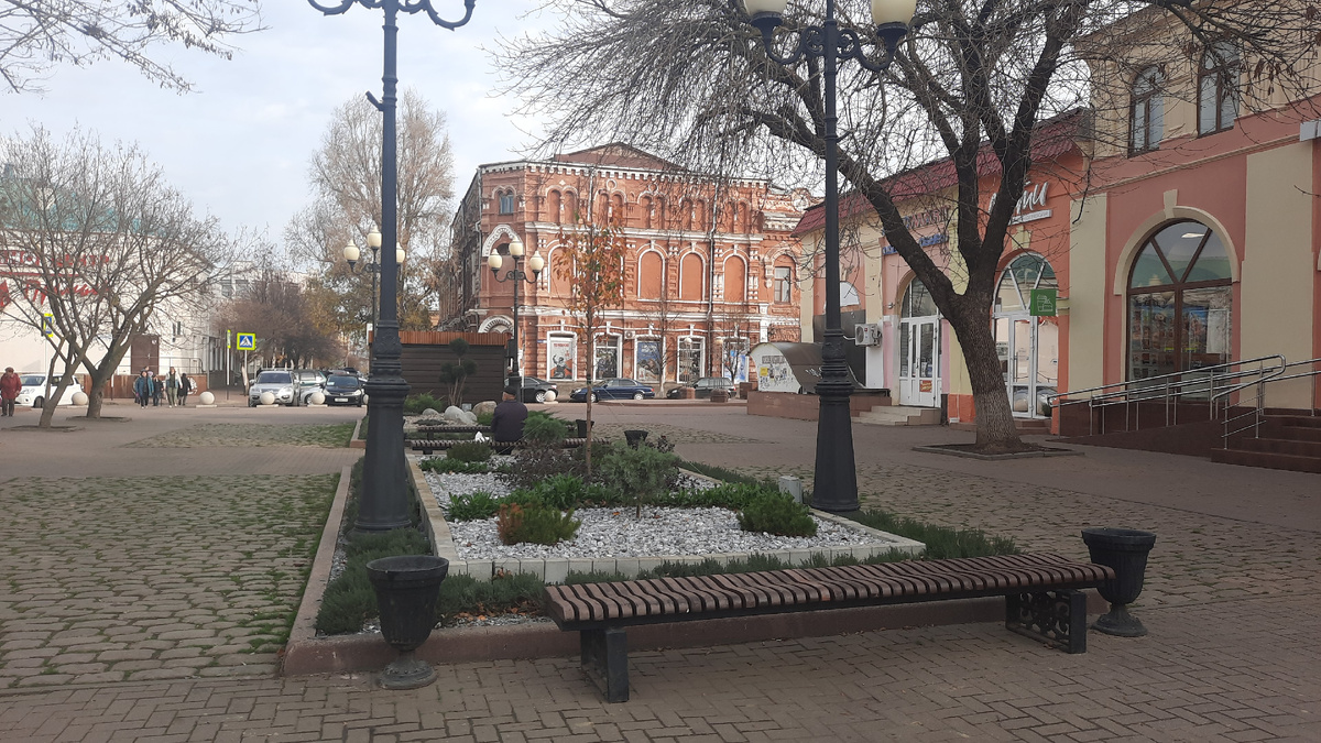 "Купеческий город" - центр города.