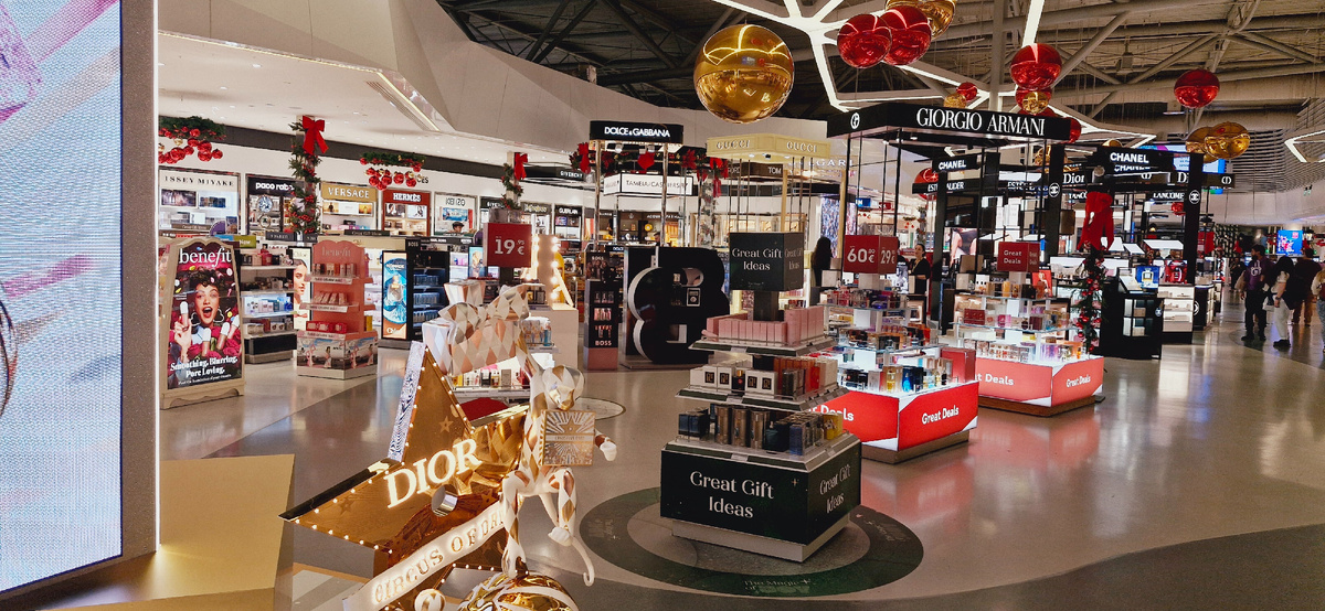 Duty Free в Афинском аэропорту