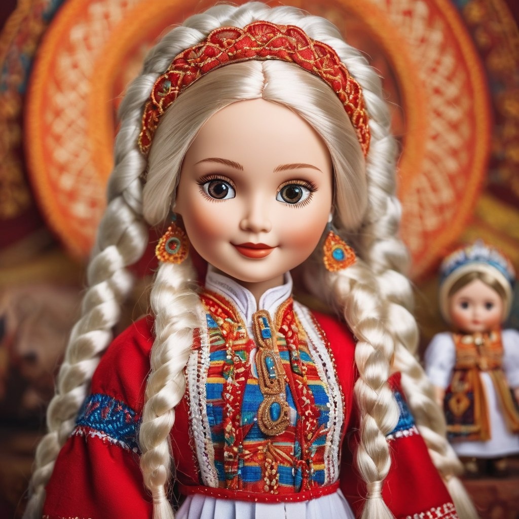 Кукла, изображение сгенерировано в Stable Diffusion 