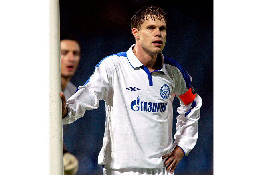 Владислав Радимов в Зените. Выступал за клуб 2003 по 2008 годы.