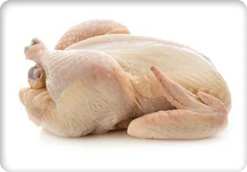 Эта курочка чуть получше и поупитанней, чем та, которую мы купили..