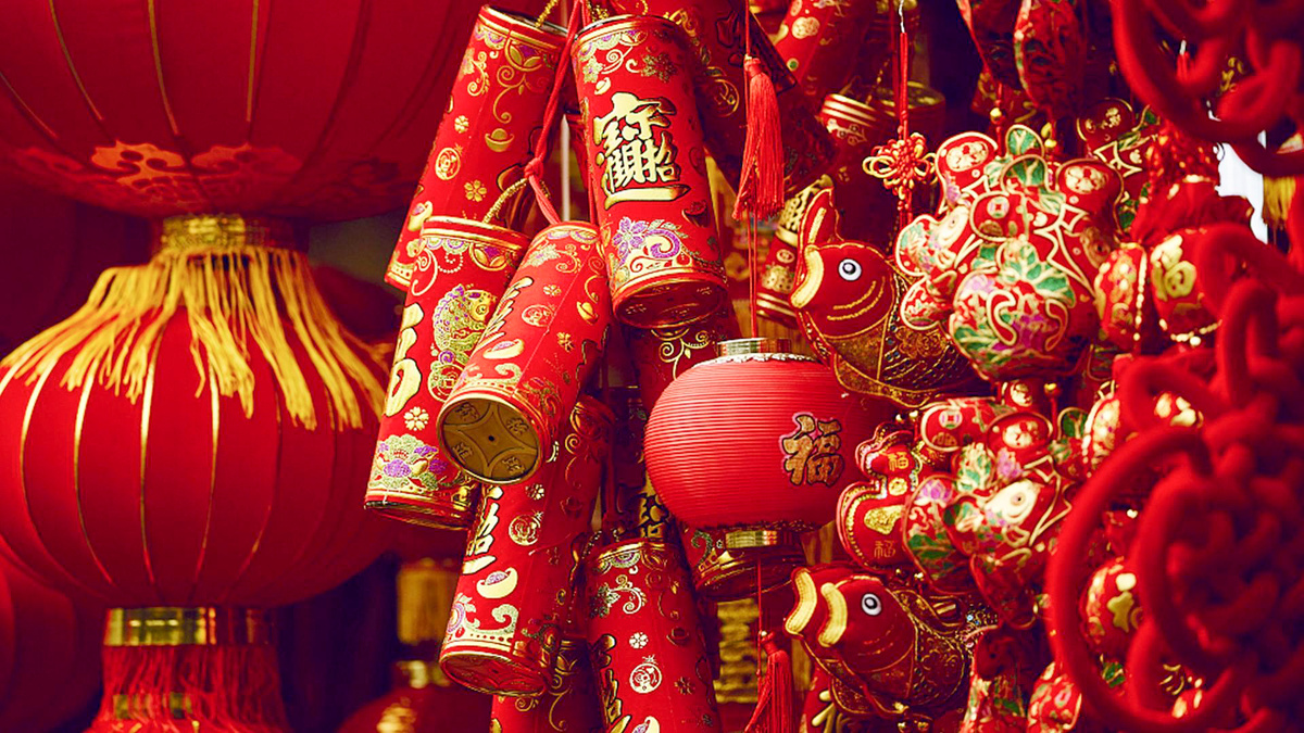 Красный цвет — символ богатства, удачи и процветания