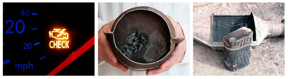 Проблемы с катализатором: ошибка Check Engine, забитые или оплавленные соты, удаление катализатора