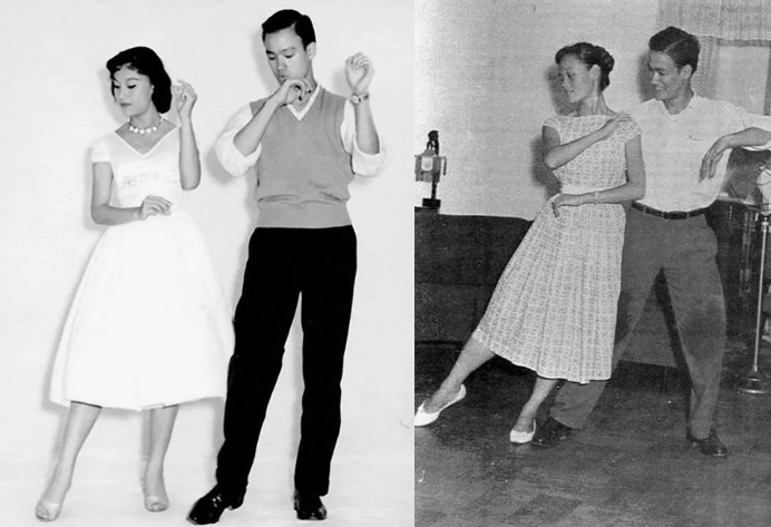 Брюс Ли танцует "ча-ча-ча"