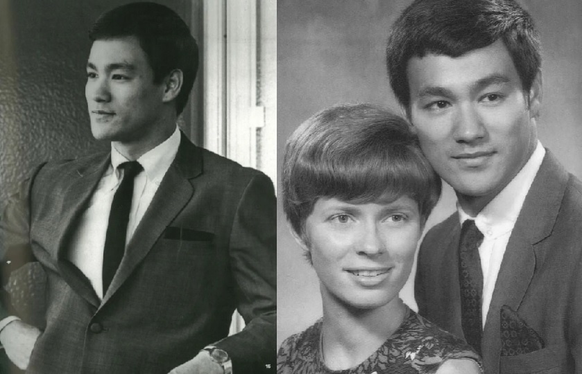 Брюс Ли в Америке. С женой