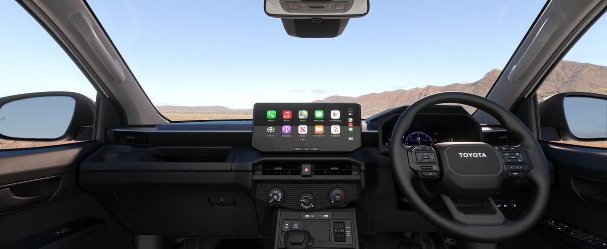   Салон Toyota Hilux