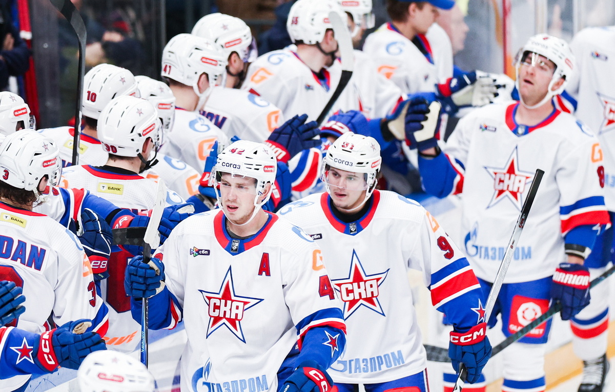    Хоккеисты СКА  Софья Сандурская/ТАСС