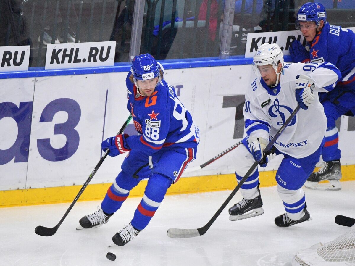    Хоккей. КХЛ. Матч СКА - "Динамо" (Москва)© РИА Новости / Александр Гальперин