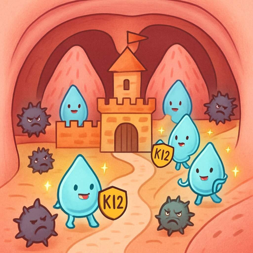 У нас в микрофлоре есть такие классные микробы, которые знают как нас защищать. Изображение by supa.ru