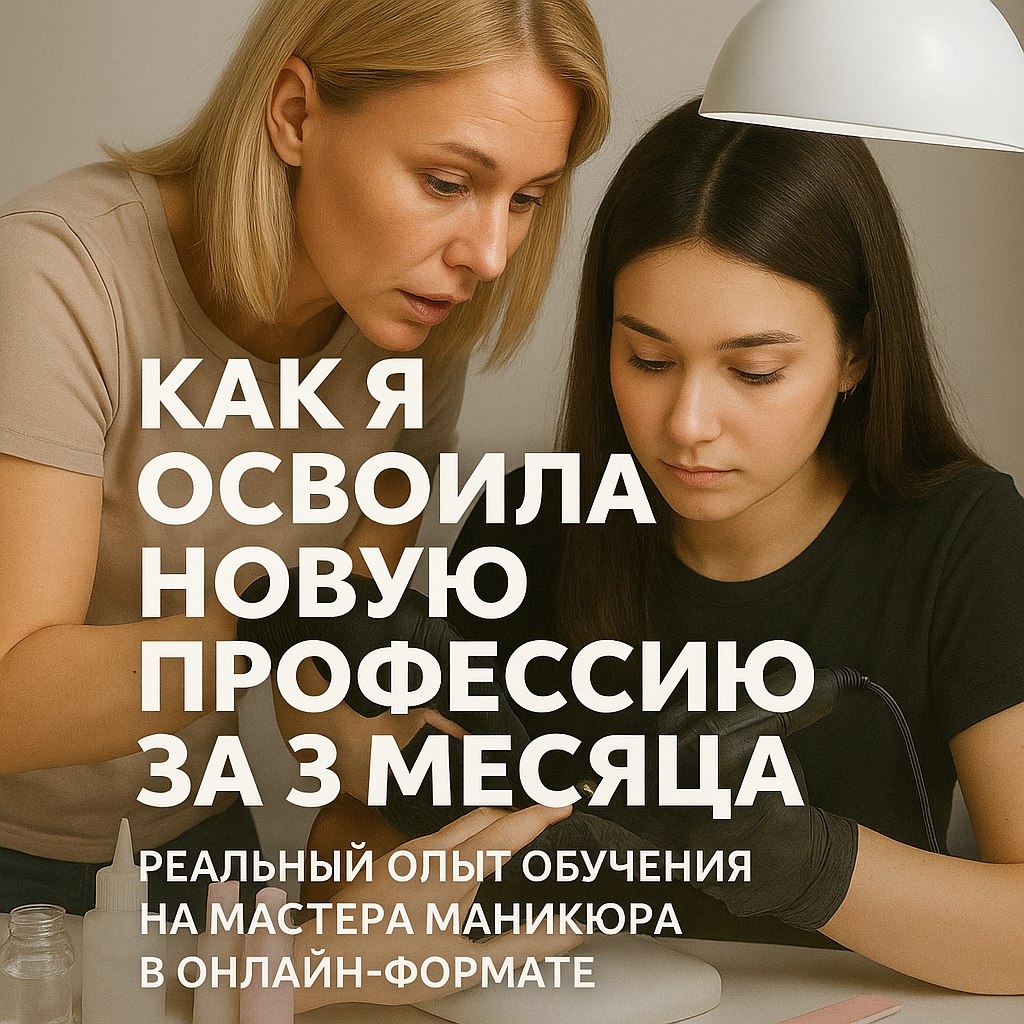 обучению маникюру онлайн