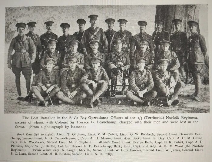 Офицеры пропавшего батальона.