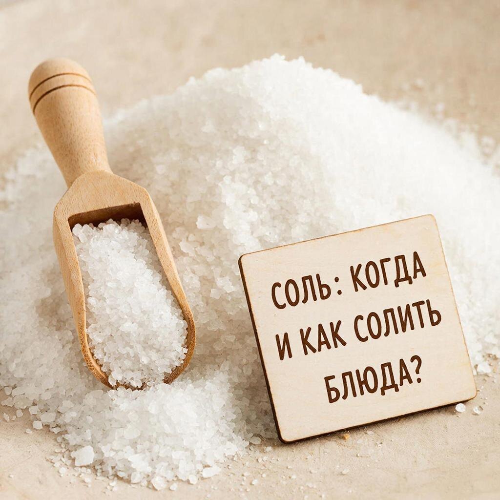когда и как солить блюда для идеального вкуса dzen.ru/cookday