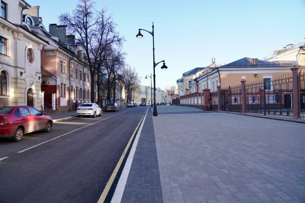    Малую Покровскую в Нижнем Новгороде начали оборудовать под пешеходную