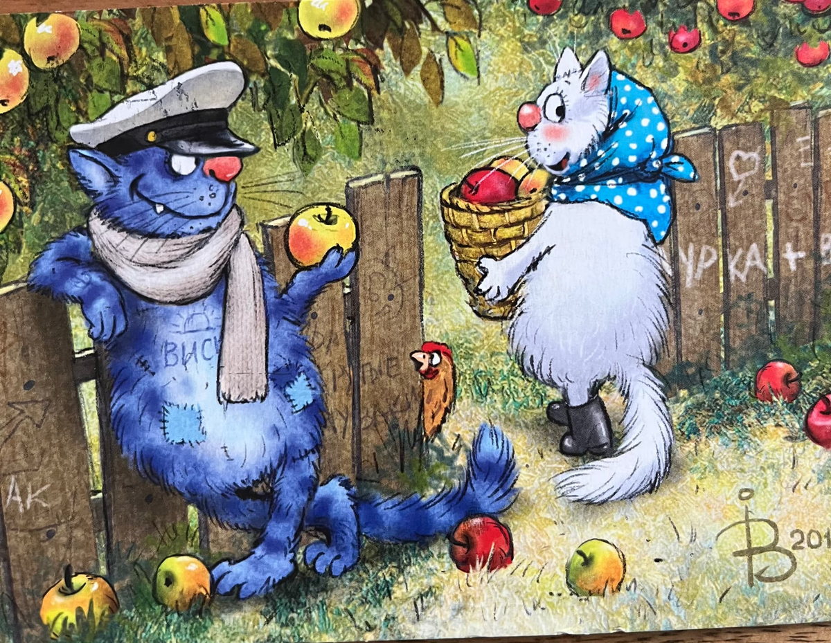 очаровательные коты Рины Зенюк