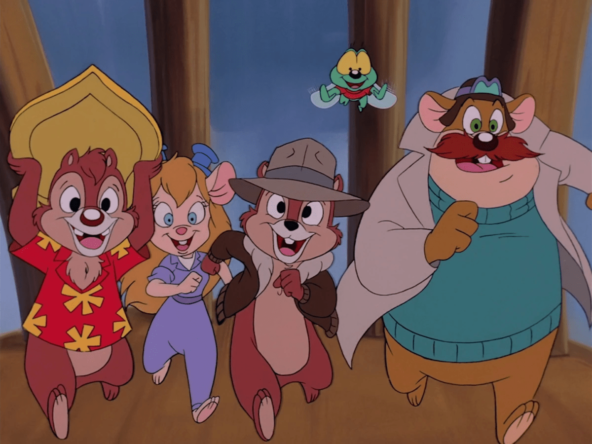 Кадр из мультсериала «Чип и Дейл спешат на помощь»