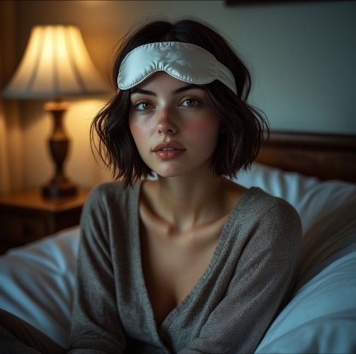 Маска для сна мой новый друг) 