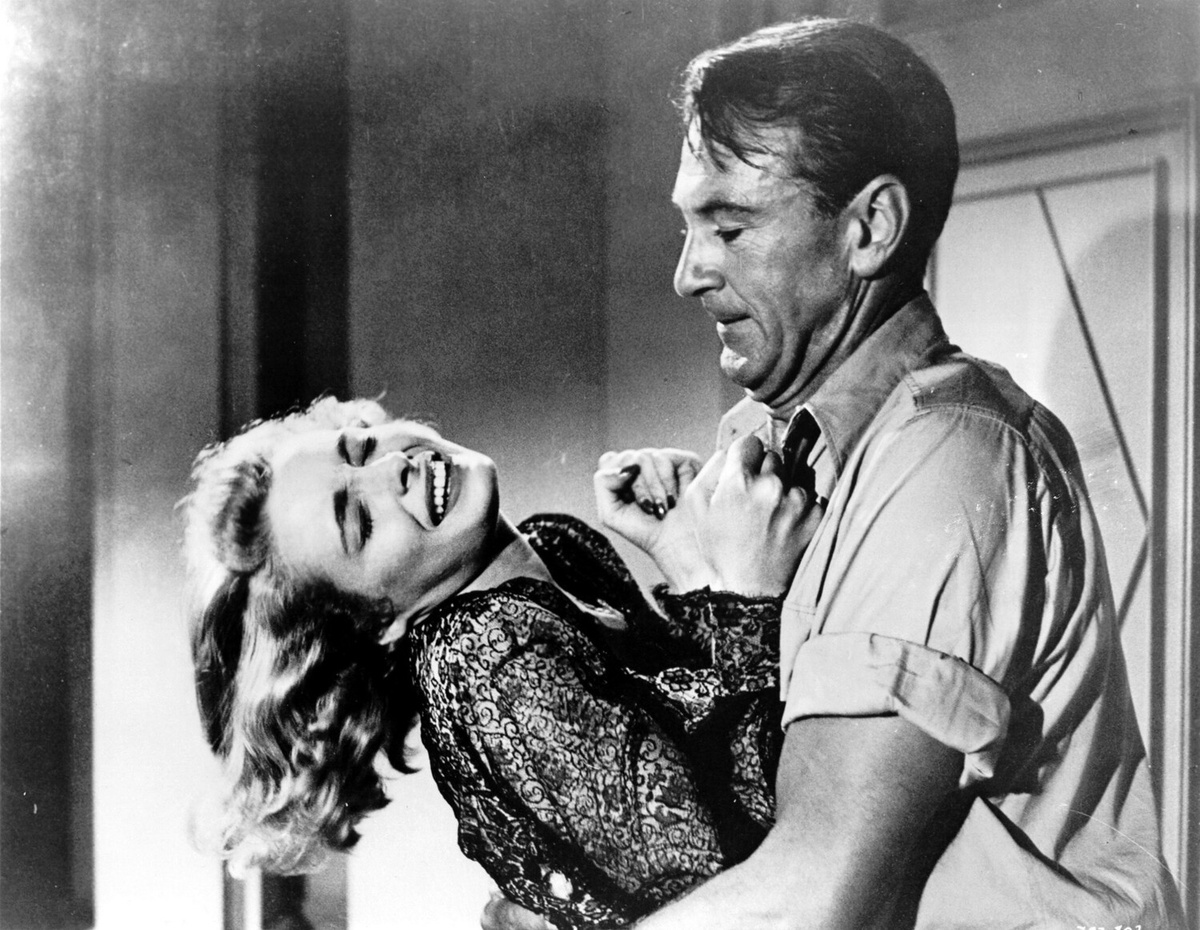 Сцена из фильма «Источник» (1949) по одноимённому роману Айн Рэнд.