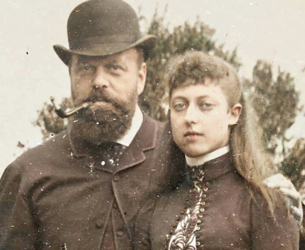 Александр III и принцесса Виктория Великобританская в Дании