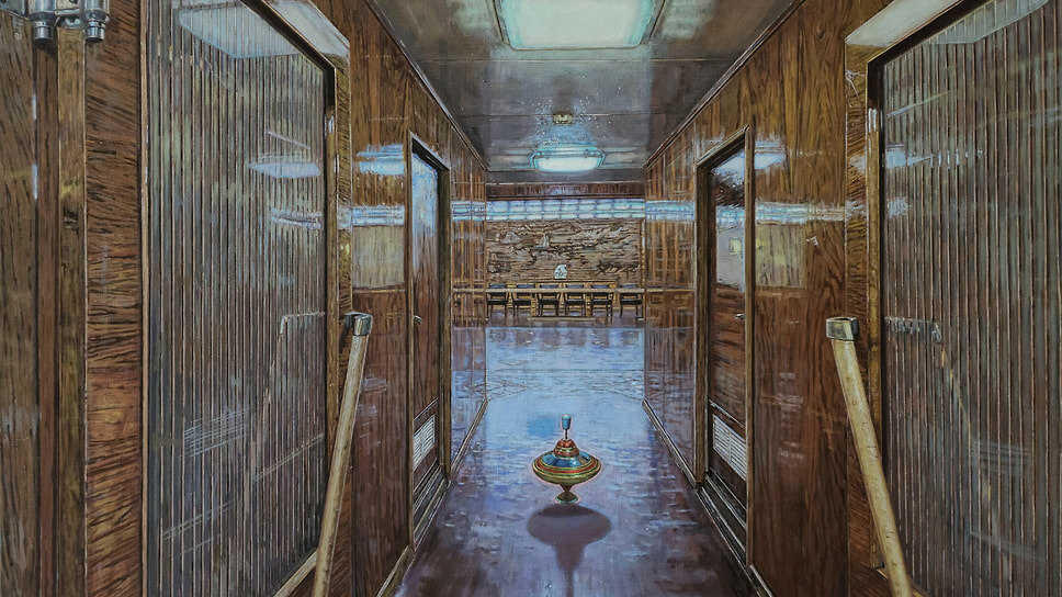 Настя Миро. «Ледокол “Ленин”».📷Фото: Из личного архива Насти Миро