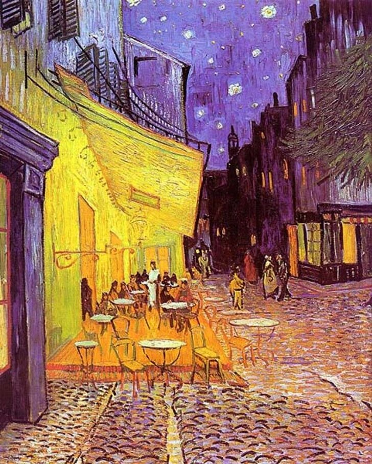  Vincent van Gogh / Café Terrace at Night / Kröller-Müller Museum