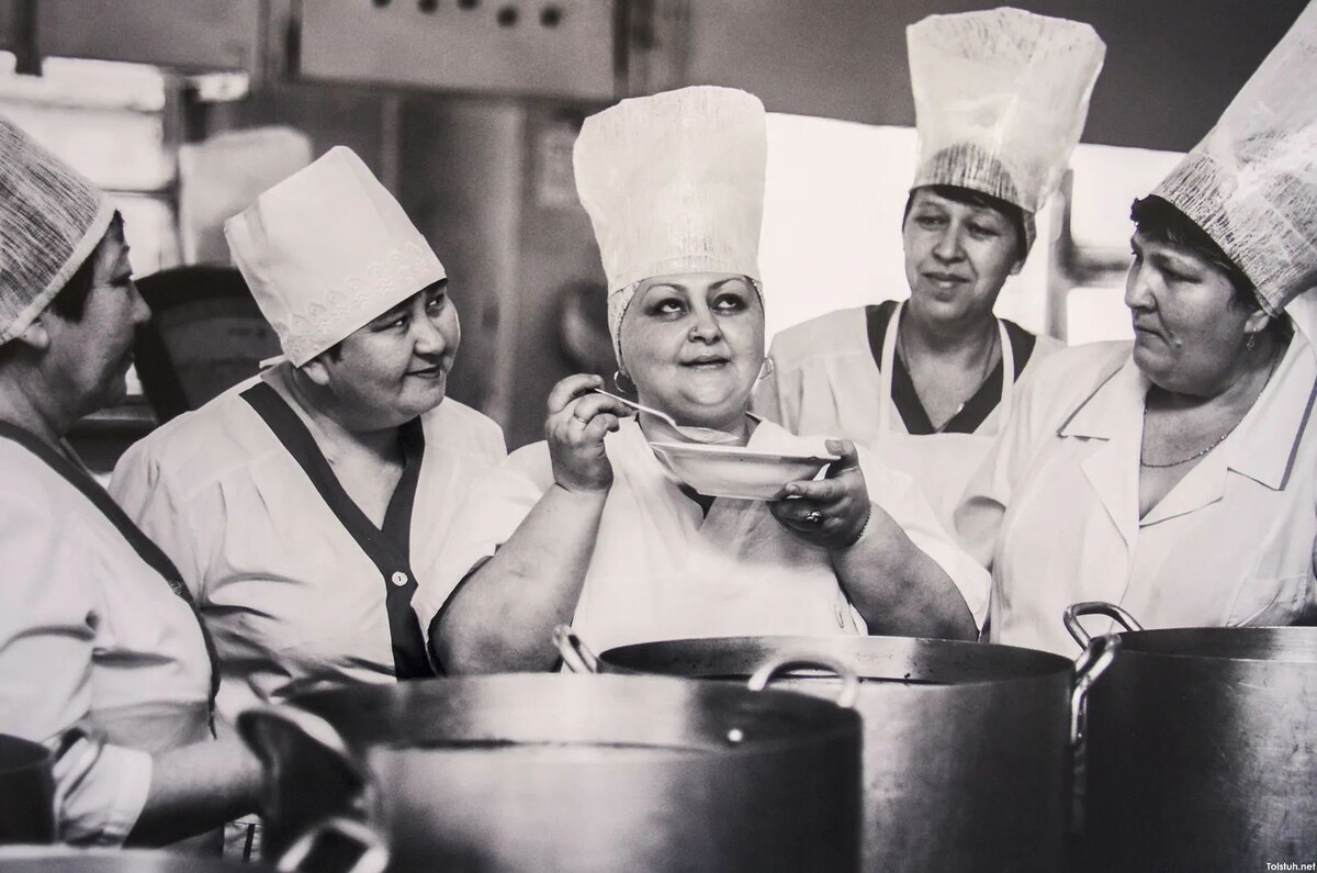 Ленинградский рассольник готовился строго по рецептуре.