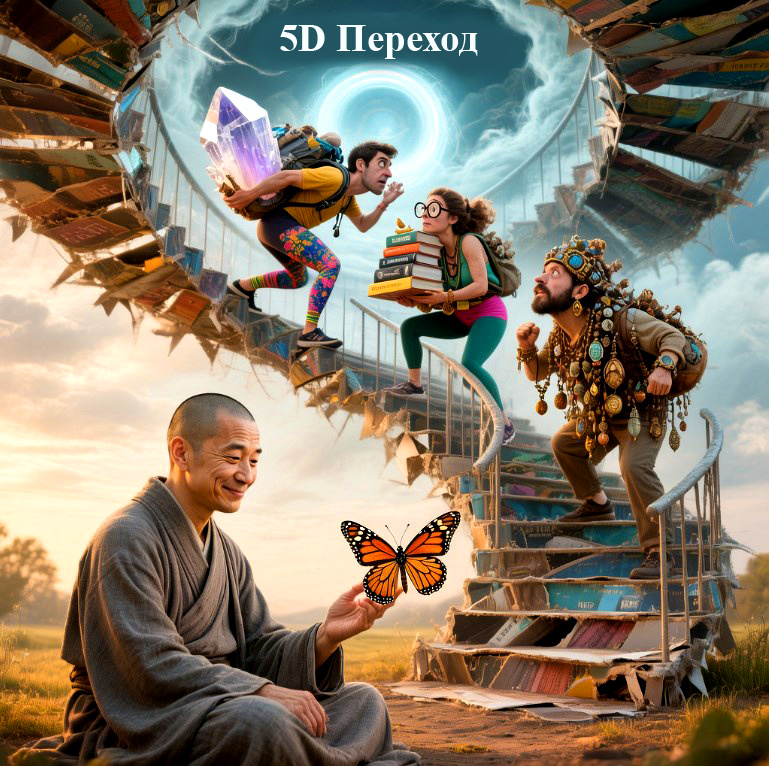 Очередная игра ума, отвлекающая вас от единственного подлинного перехода — пробуждения к настоящему моменту