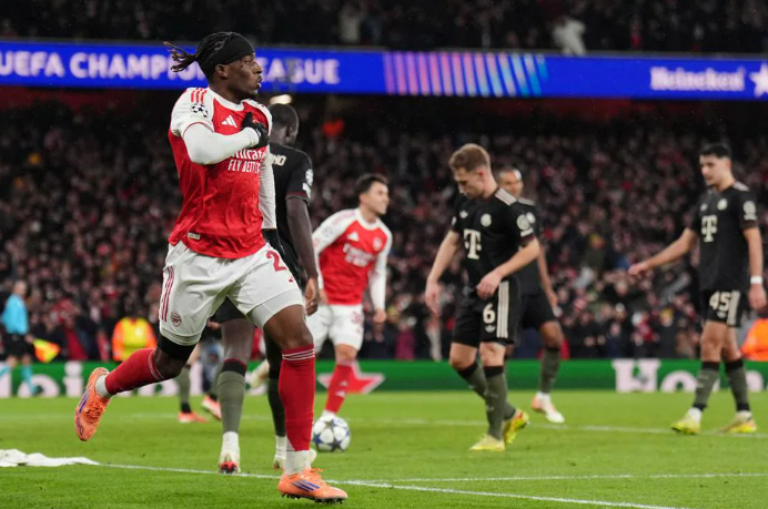 Нони Мадуэке забил победный мяч в ворота "Баварии". Фото: УЕФА