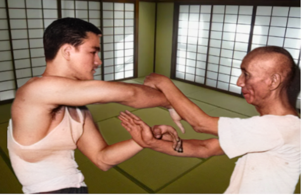 Брюс и его учитель Ил Ман