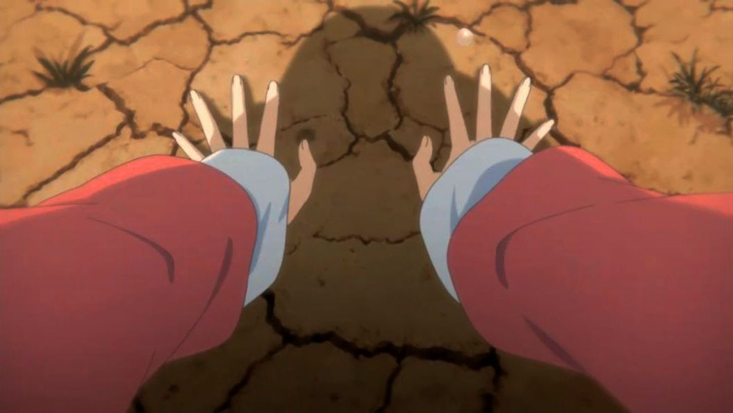 Часто в кадре мы видим руки, ведь единственный кто сейчас может помочь Тао Яо -она сама...